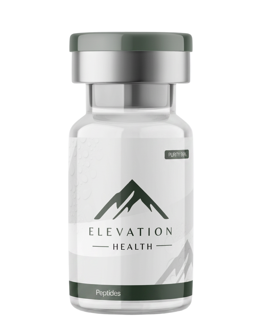 Compounded peptide vial from Elevation Health